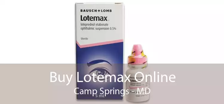 Buy Lotemax Online Camp Springs - MD