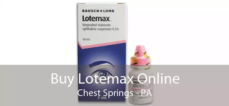 Buy Lotemax Online Chest Springs - PA
